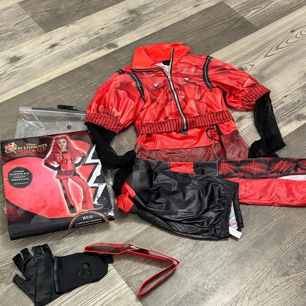 Disneys Descendants Red Kids Costume - Medium